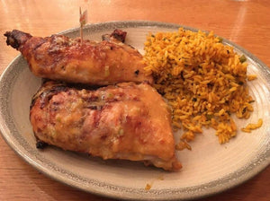 Peri Peri Chicken, Portuguese Rice