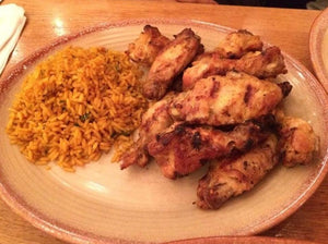 Peri Peri Chicken, Portuguese Rice