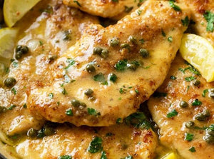 Chicken Piccata, Pasta