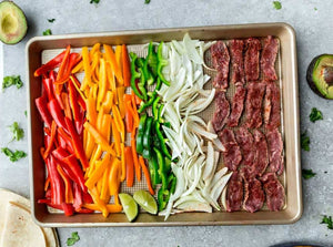 Beef Fajitas, Rice Choices