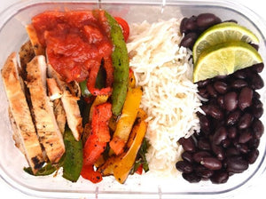 Chicken Fajitas, Rice Choices