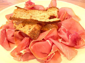 Salad, Prosciutto, Crostini