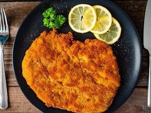 Schnitzel, Vegetable Rice